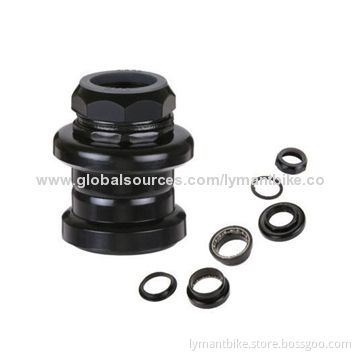 Bicycle Headset, Made of Steel, Sized 1x24T, 22.2x34x26.4/27mm Diameter, Threaded, Urban
